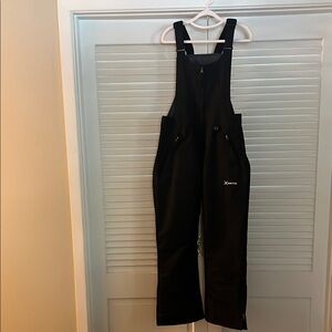 New Women's ARCTIX Black Overall Snow Bibs